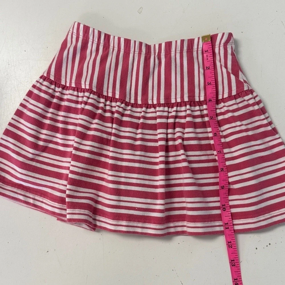 Hanna Andersson Striped Cotton Skort 110 4/5